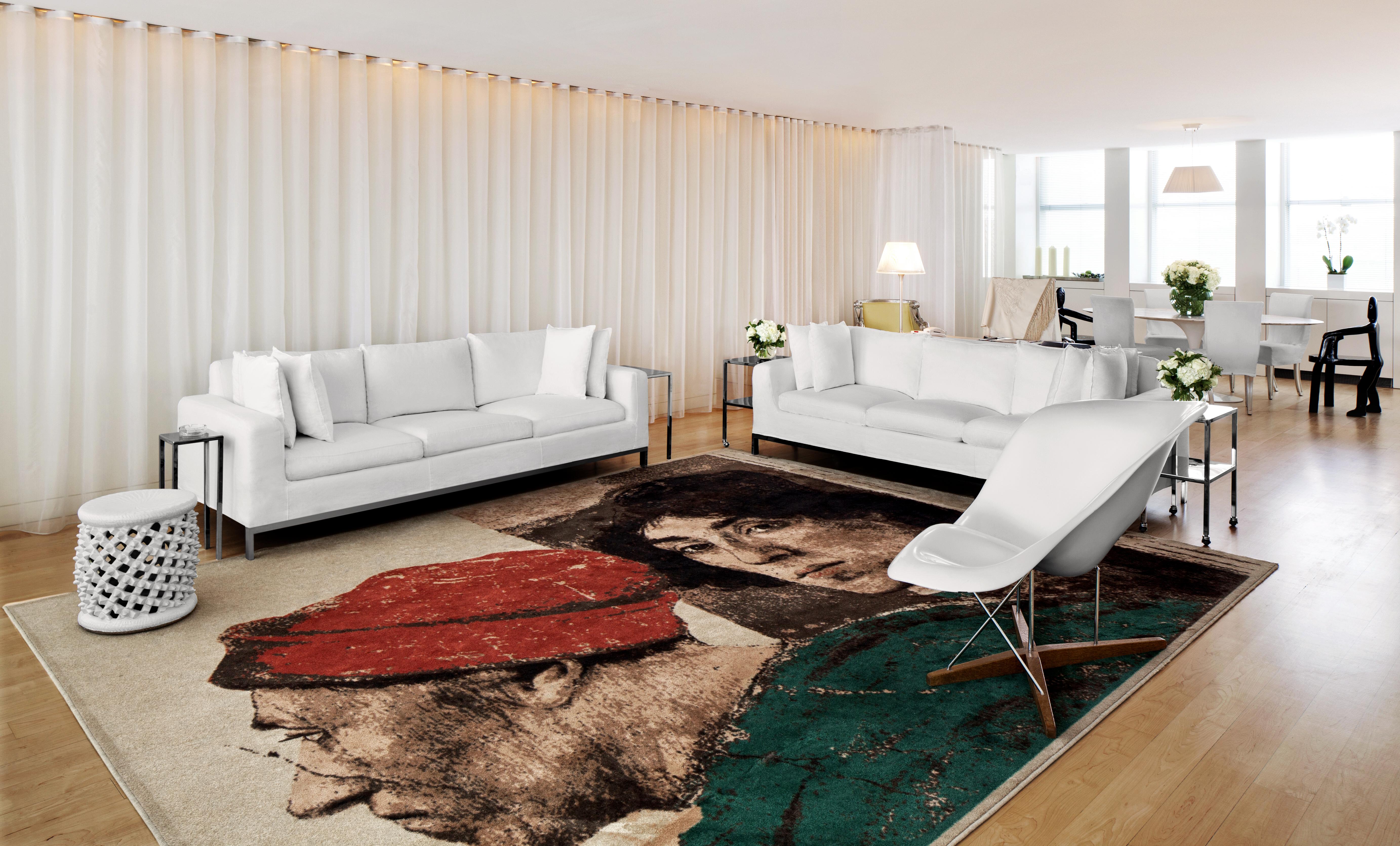 Sanderson London Kültér fotó A carpet in a living room