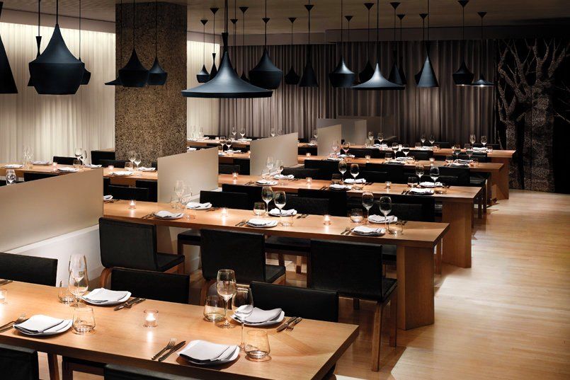 Sanderson London Kültér fotó Interior of the restaurant